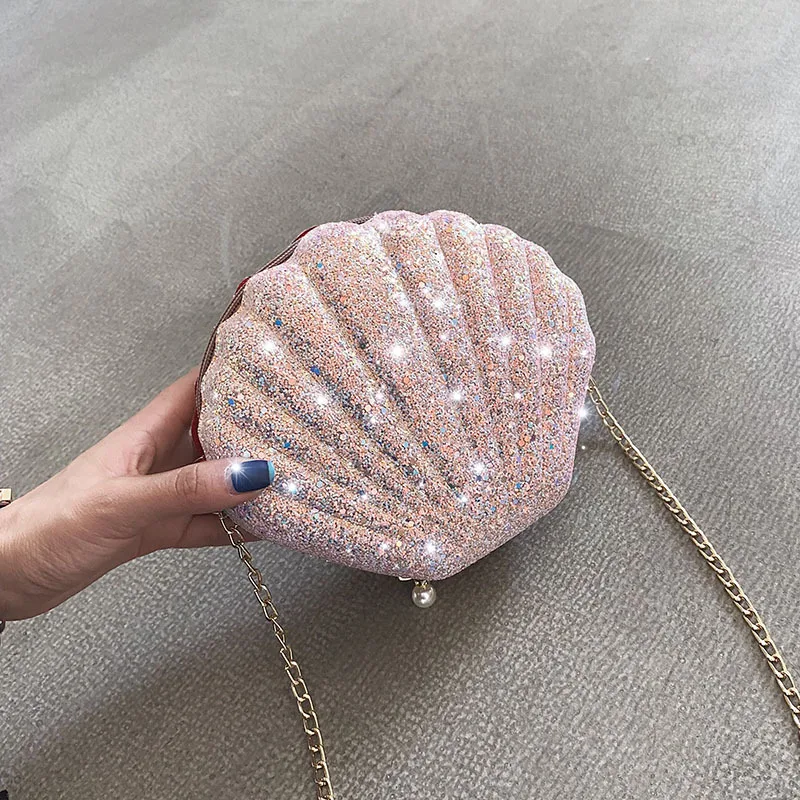 Sequin Pleated Shell Bag Women's 2019 New Style Fashion Korean-style Stereotypes Hard Case Versatile Shoulder WOMEN'S Bag
Sequin Pleated Shell Bag Women's 2019 New Style Fashion Korean-style Stereotypes Hard Case Versatile Shoulder WOMEN'S Bag