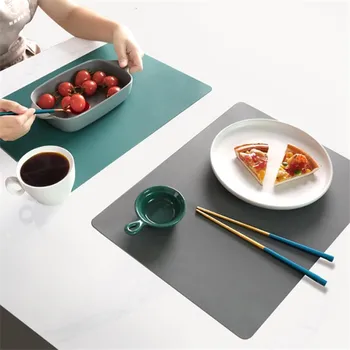 Silicone Waterproof Placemat Pvc Tableware Cutlery Insulation Mat Non-Slip Washable And Durable Kitchen Table Decoration
Silicone Waterproof Placemat Pvc Tableware Cutlery Insulation Mat Non-Slip Washable And Durable Kitchen Table Decoration