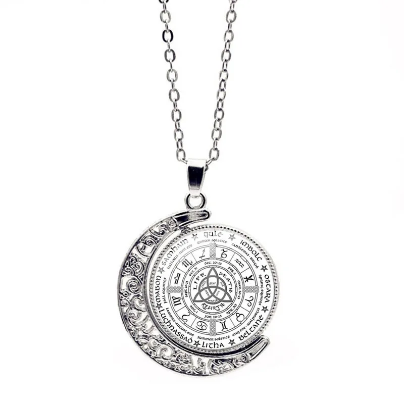 New Products Accessories Celtic Ring Rotating Necklace Ornament Europe And America Retro Crystal Pendant Sweater Chain 
New Products Accessories Celtic Ring Rotating Necklace Ornament Europe And America Retro Crystal Pendant Sweater Chain