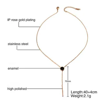 FNL TEE9 stainless steel necklace hot sell popular lady 8mm round shape gold color lover gift women The Republic of Korea style
FNL TEE9 stainless steel necklace hot sell popular lady 8mm round shape gold color lover gift women The Republic of Korea style