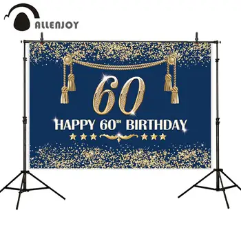Allenjoy Party Backdrop 60th Birthday Adult golden tassel Star Photozone Background Anniversary Celebration Wall Decor Banner
Allenjoy Party Backdrop 60th Birthday Adult golden tassel Star Photozone Background Anniversary Celebration Wall Decor Banner