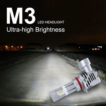 1PC M3-LED Car Led headlight bulbs 9005/HB3/H10 9006/HB4 H1 H4/HB2/9003 H7 H8/H9/H11 Car LED Headlight Kit Replace Bulbs Lamp
1PC M3-LED Car Led headlight bulbs 9005/HB3/H10 9006/HB4 H1 H4/HB2/9003 H7 H8/H9/H11 Car LED Headlight Kit Replace Bulbs Lamp