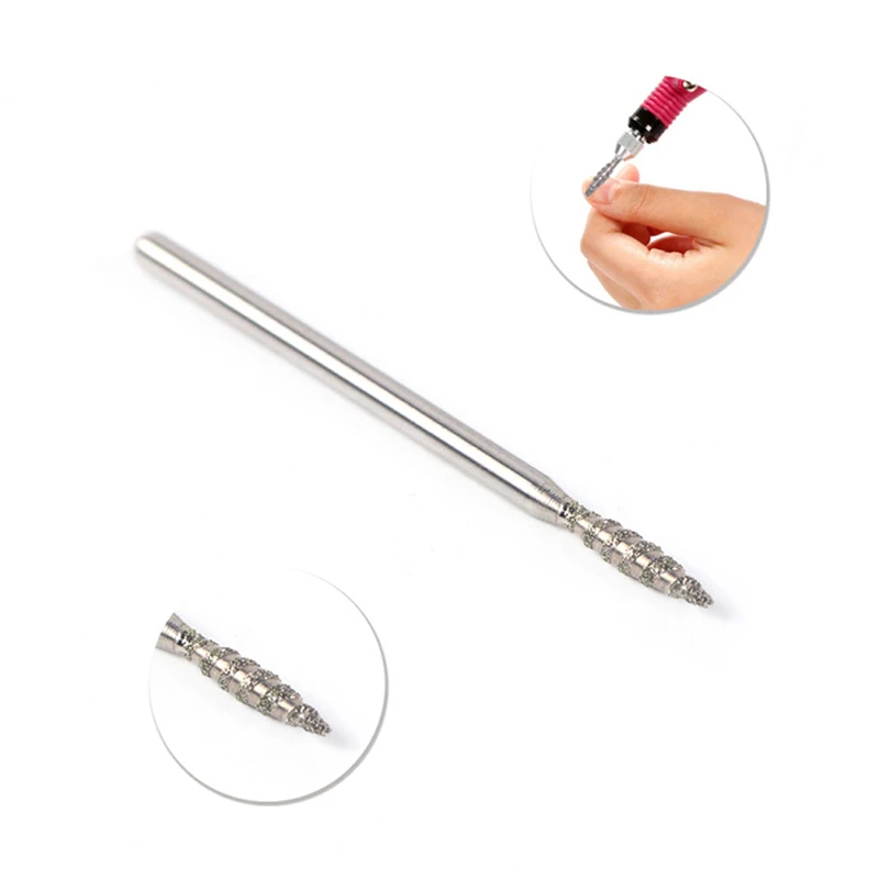 Pedicure Clean Bit Nail Files Accessories Tool Electric Nail Drill Bits For Manicure Machine Diamond Spiral Milling Cutter
Pedicure Clean Bit Nail Files Accessories Tool Electric Nail Drill Bits For Manicure Machine Diamond Spiral Milling Cutter
