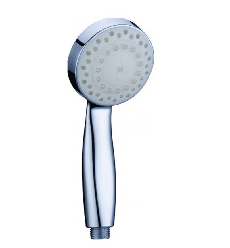 Shower head new quality shower colored with 5 LED lights in blue and red green colors
Shower head new quality shower colored with 5 LED lights in blue and red green colors