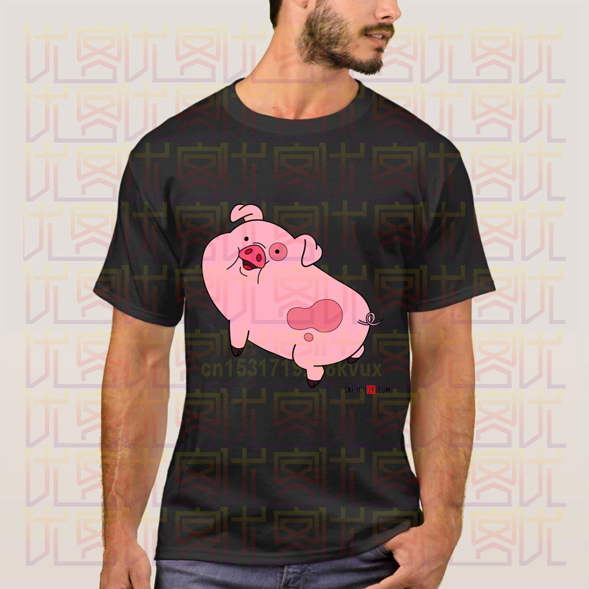 Newest 2020 Summer pig PIG Logo 100% Cotton Clothes Casual T Shirt Present Homme Tops Tees S-4XL | Мужская одежда