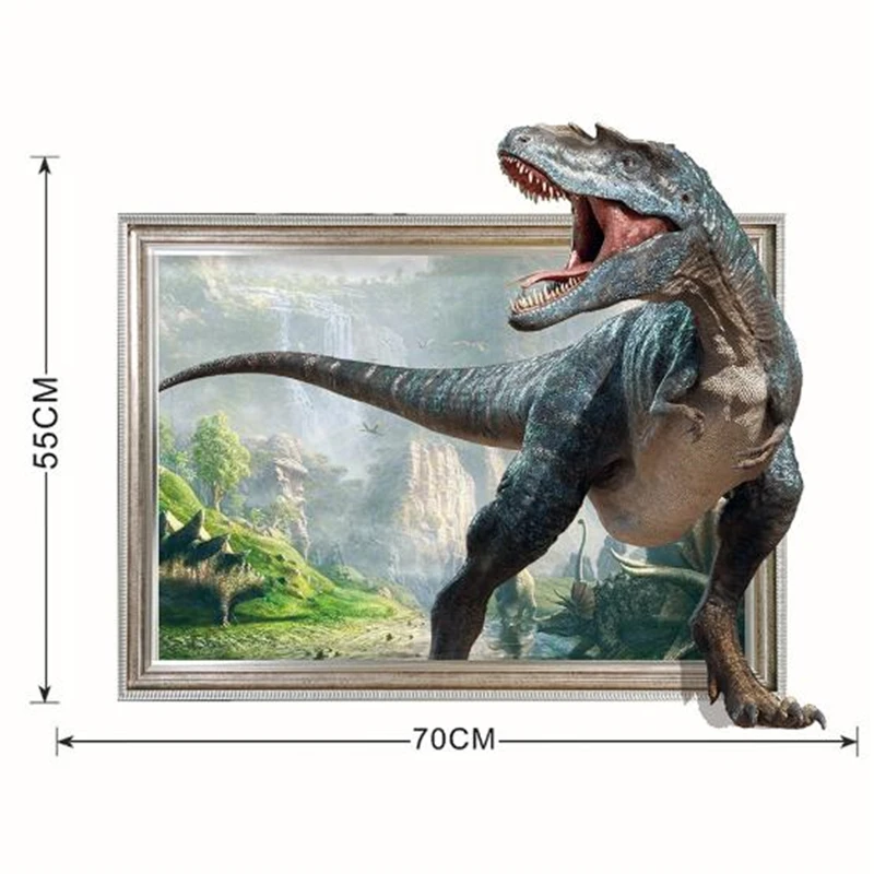 3d Dinosaur Wall Sticker