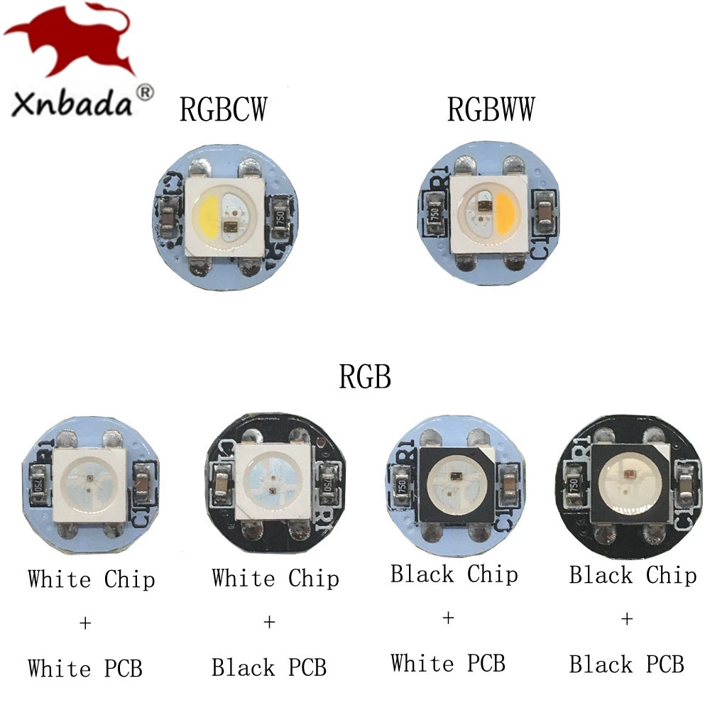 10~500Pcs 4-Pin WS2812B WS2812 LED Chip & Heatsink Board 5050 RGB WS2811 IC SK6812 Built-in RGBW LED Chip DC5V
10~500Pcs 4-Pin WS2812B WS2812 LED Chip & Heatsink Board 5050 RGB WS2811 IC SK6812 Built-in RGBW LED Chip DC5V