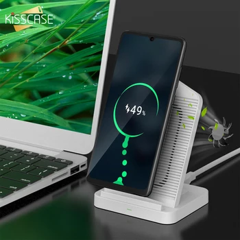 KISSCASE Universal QI Wireless Charge For Samsung Note10 Note10 Plus S10 S8 S9 Fast Charger With Fan For iPhone X XS XS MAX XR
KISSCASE Universal QI Wireless Charge For Samsung Note10 Note10 Plus S10 S8 S9 Fast Charger With Fan For iPhone X XS XS MAX XR