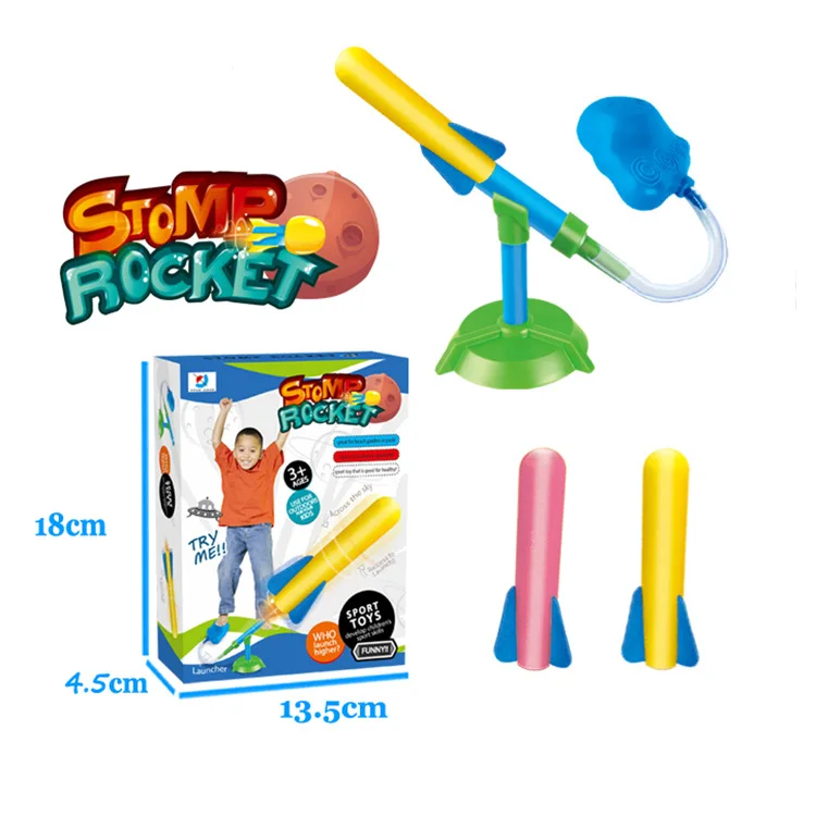 Autonomous DIY Pedal Rocket Laucher Toy EVA Soft Ball High Safety Eva Rocket Toys
Autonomous DIY Pedal Rocket Laucher Toy EVA Soft Ball High Safety Eva Rocket Toys
