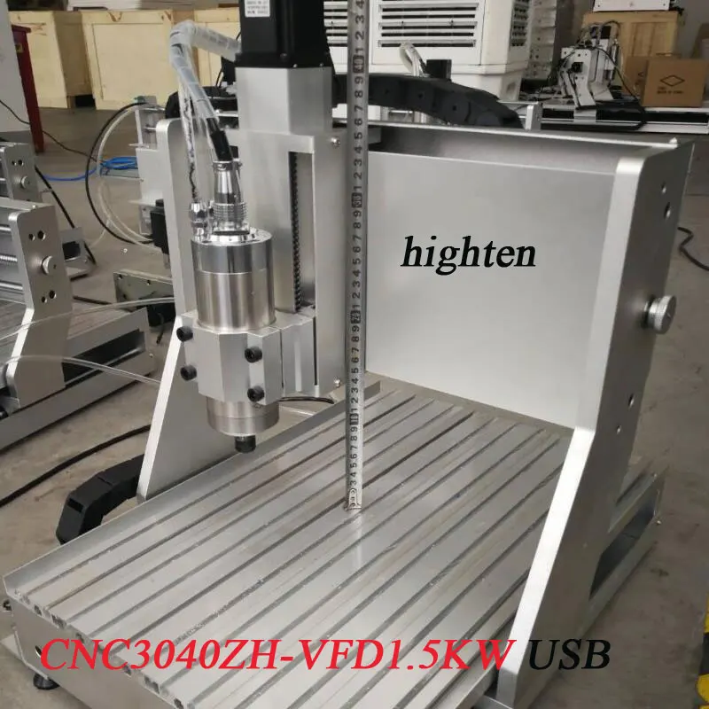 3 оси 4 CNC 6040ZH 1.5KW мотор шпинделя быстроходный деревообрабатывающий фрезерный