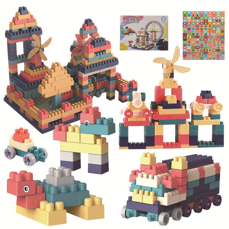 200-500 Pieces Building Blocks City DIY Creative Bricks Bulk Model Figures Educational Compatible with Assembles Kids Toys Gift
200-500 Pieces Building Blocks City DIY Creative Bricks Bulk Model Figures Educational Compatible with Assembles Kids Toys Gift