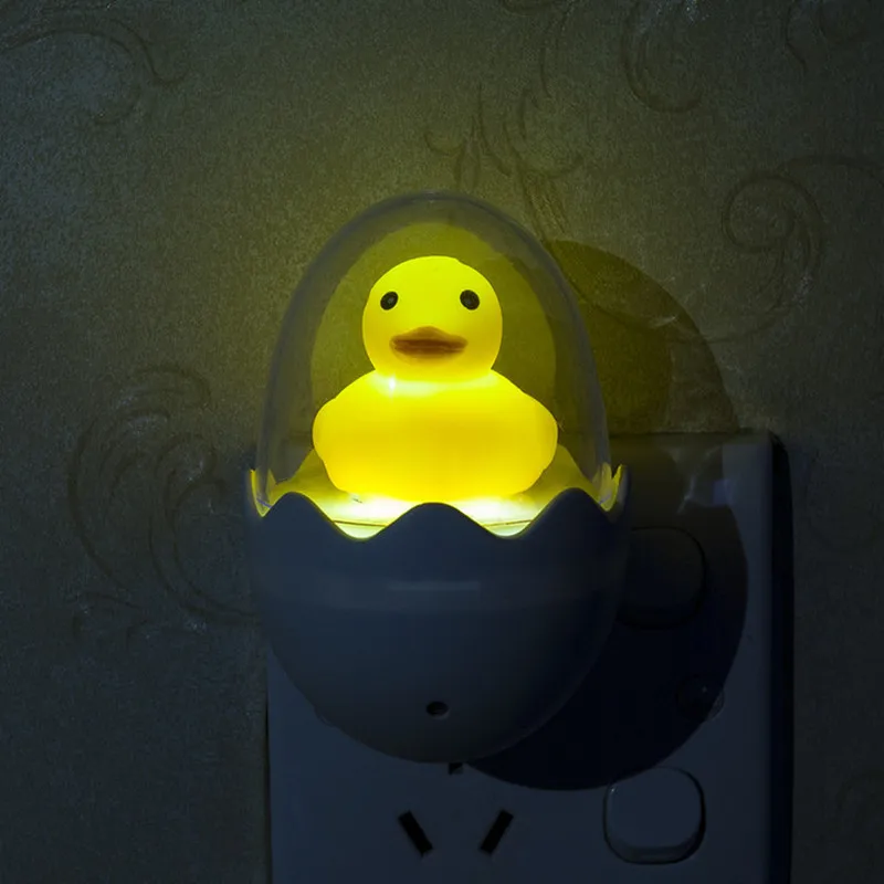 Cute Yellow Duck LED Night Light Sensor Control Dimmable Lamp US Plug 220V for Home Bedroom Children Kids Gift
Cute Yellow Duck LED Night Light Sensor Control Dimmable Lamp US Plug 220V for Home Bedroom Children Kids Gift