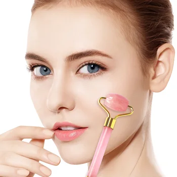 Rose Quartz Double Heads Jade Roller Slimming Facial Roller Massage Face Slimming Body Neck Head LiftingTool Beauty Health Care
Rose Quartz Double Heads Jade Roller Slimming Facial Roller Massage Face Slimming Body Neck Head LiftingTool Beauty Health Care