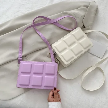 Fashion Pure Color Crossbody Bag Women Classic Texture Creative Delicate Chic PU Leather Small Square Shoulder Pouch
Fashion Pure Color Crossbody Bag Women Classic Texture Creative Delicate Chic PU Leather Small Square Shoulder Pouch