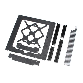 Clone for Prusa I3 Mk3 3D Printer Parts Aluminum Frame Aluminum Black Profile and Smooth Rods Kit
Clone for Prusa I3 Mk3 3D Printer Parts Aluminum Frame Aluminum Black Profile and Smooth Rods Kit