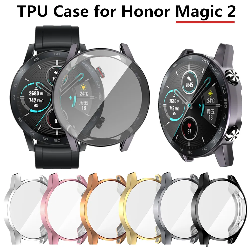 Тонкий защитный чехол для смарт часов из ТПУ Huawei honor magic 2 (46 мм) аксессуары умных