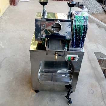 Commercial desktop stainless steel sugar cane juicer machine does not drip out juice high copper wire motor quality Assurance
Commercial desktop stainless steel sugar cane juicer machine does not drip out juice high copper wire motor quality Assurance