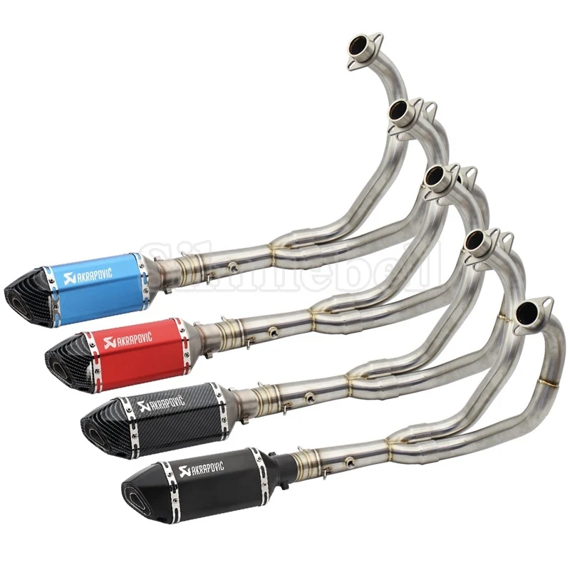 Akrapovic Motorcycle Exhaust Pipe Moto Muffler Escape Full System Middle Tube Headers For Yamaha MT-07 MT07 FZ07 FZ-07 Tracer
Akrapovic Motorcycle Exhaust Pipe Moto Muffler Escape Full System Middle Tube Headers For Yamaha MT-07 MT07 FZ07 FZ-07 Tracer