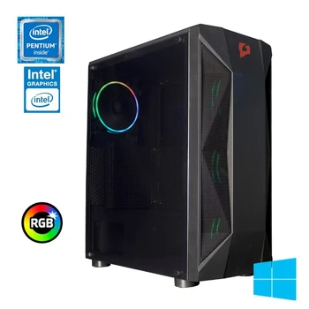 System unit e2e4 Firefly GTX, Intel Pentium G5400, 8Gb, 2Tb HDD, Intel UHD Graphics 610, W10 Home, GTX-01-W
System unit e2e4 Firefly GTX, Intel Pentium G5400, 8Gb, 2Tb HDD, Intel UHD Graphics 610, W10 Home, GTX-01-W