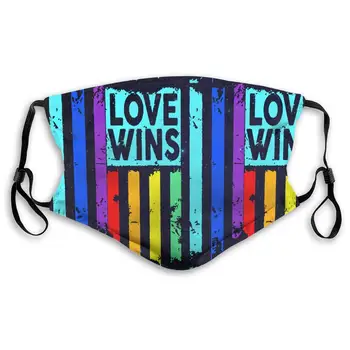 Love Wins LGBT Active Carbon Filter Mask with PM2.5 Filters 5 Layers of Protection for Unisex
Love Wins LGBT Active Carbon Filter Mask with PM2.5 Filters 5 Layers of Protection for Unisex