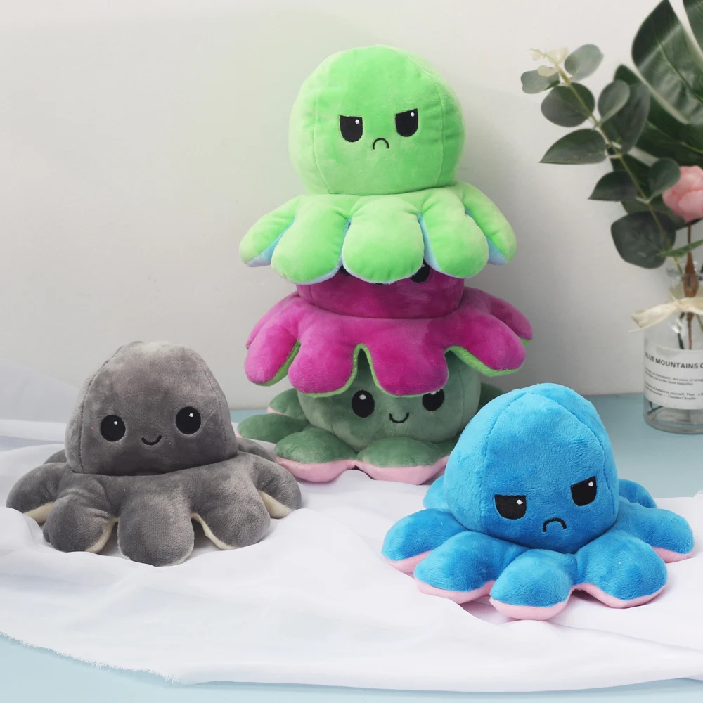 Cute Flip Plush Octopus Doll Soft Simulation Animal Can Be Flipped Plush Toy Color Plush Octopus Toy Children'S Toy Gifts
Cute Flip Plush Octopus Doll Soft Simulation Animal Can Be Flipped Plush Toy Color Plush Octopus Toy Children'S Toy Gifts