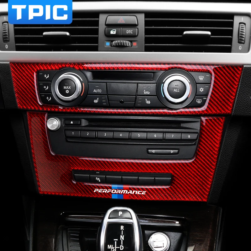 TPIC Carbon Fiber Air Conditioning Switch Panel Cover Sticker Trim M performance Car Sticker Decals For BMW e90 e92 e93 3 Series
TPIC Carbon Fiber Air Conditioning Switch Panel Cover Sticker Trim M performance Car Sticker Decals For BMW e90 e92 e93 3 Series