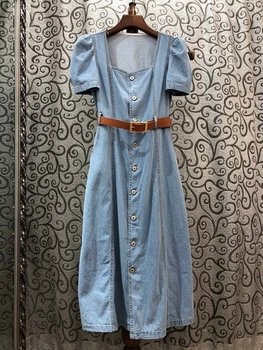2020 Spring and Summer New Women's Irregular Neckline Color Matching Buckle Waist Hugging Short Sleeve Computer Cable Lock 601
2020 Spring and Summer New Women's Irregular Neckline Color Matching Buckle Waist Hugging Short Sleeve Computer Cable Lock 601