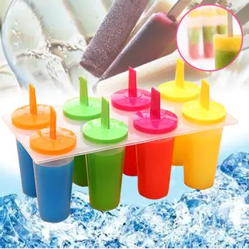 Icecream Mould 8 Cell Durable Reusable Popsicle Molds Maker Kitchen Accessories Mold Lolly Pop Molds Tray Ice Mould Supply Pan
Icecream Mould 8 Cell Durable Reusable Popsicle Molds Maker Kitchen Accessories Mold Lolly Pop Molds Tray Ice Mould Supply Pan