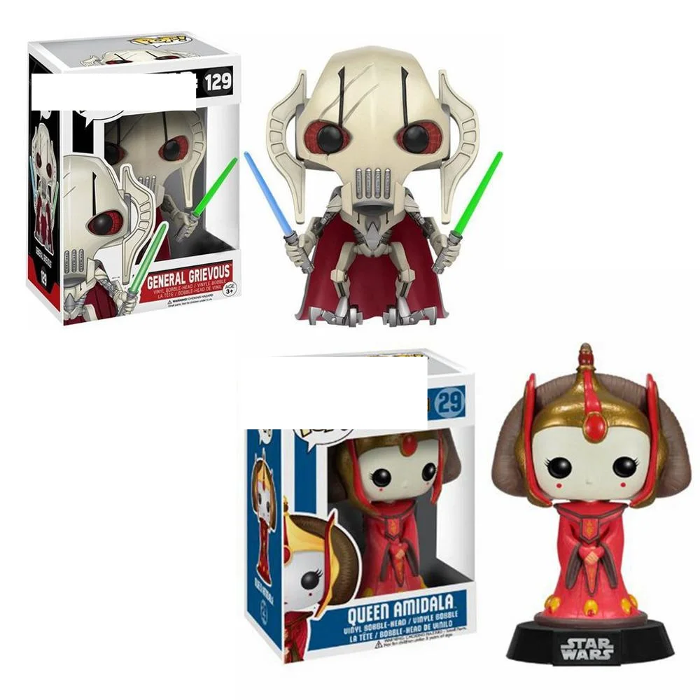 Экшн-фигурка из фильма Звездные войны 129 # Queen Amidala 29 BOBA FETT #102 Коллекционная модель