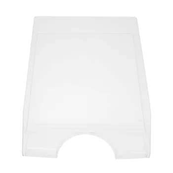 Plastic A4 Document Holder Desktop File Storage Rack Stationery Organizer Shelf Office Supplies (Clear White) 
Plastic A4 Document Holder Desktop File Storage Rack Stationery Organizer Shelf Office Supplies (Clear White)