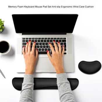 New Professional Keyboard Mouse Wrist Rest Pad Ergonomic Memory Foam Set Office Hand Care Cushion for Office Computer Laptop
New Professional Keyboard Mouse Wrist Rest Pad Ergonomic Memory Foam Set Office Hand Care Cushion for Office Computer Laptop