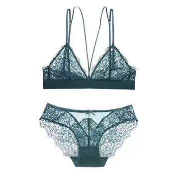 French sexy triangle cup sexy super thin no steel ring underwear hollow lace breathable bra set
French sexy triangle cup sexy super thin no steel ring underwear hollow lace breathable bra set