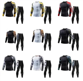 Men's Workout Set Compression Shirt and Pants Top Long Sleeve Sports Tight Base Layer Suit Quick Dry & Moisture-Wicking
Men's Workout Set Compression Shirt and Pants Top Long Sleeve Sports Tight Base Layer Suit Quick Dry & Moisture-Wicking