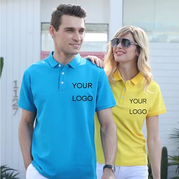 Factory Price! 1PCS High Quality Summer Short Sleeve Polo Shirts Custom Printed Design Photo Logo For Women Men Work Uniform
Factory Price! 1PCS High Quality Summer Short Sleeve Polo Shirts Custom Printed Design Photo Logo For Women Men Work Uniform