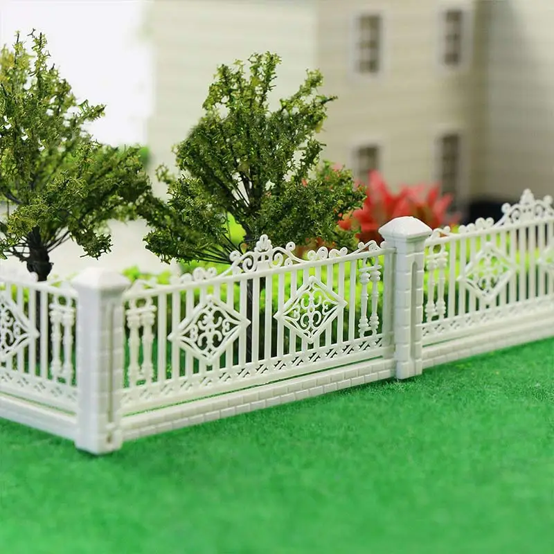 Fence Wall Model Garden Hedge Railing for Sand Tables Train Railway Building Accessories FAS6 | Дом и сад