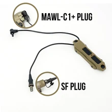 Tactical Remote Dual Switch For MAWL-C1+ Laser And SF Flashlight To Picatinny 1913 Rail Color:Black,FDE
Tactical Remote Dual Switch For MAWL-C1+ Laser And SF Flashlight To Picatinny 1913 Rail Color:Black,FDE