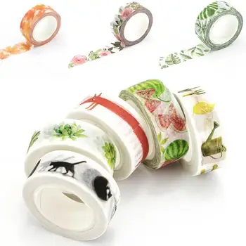 Japanese Seamless Hand Account Paper Tape Washi Tape Supplies Cinta Decorativa Office Masking Tape Adhesiva Stationery M4C8
Japanese Seamless Hand Account Paper Tape Washi Tape Supplies Cinta Decorativa Office Masking Tape Adhesiva Stationery M4C8