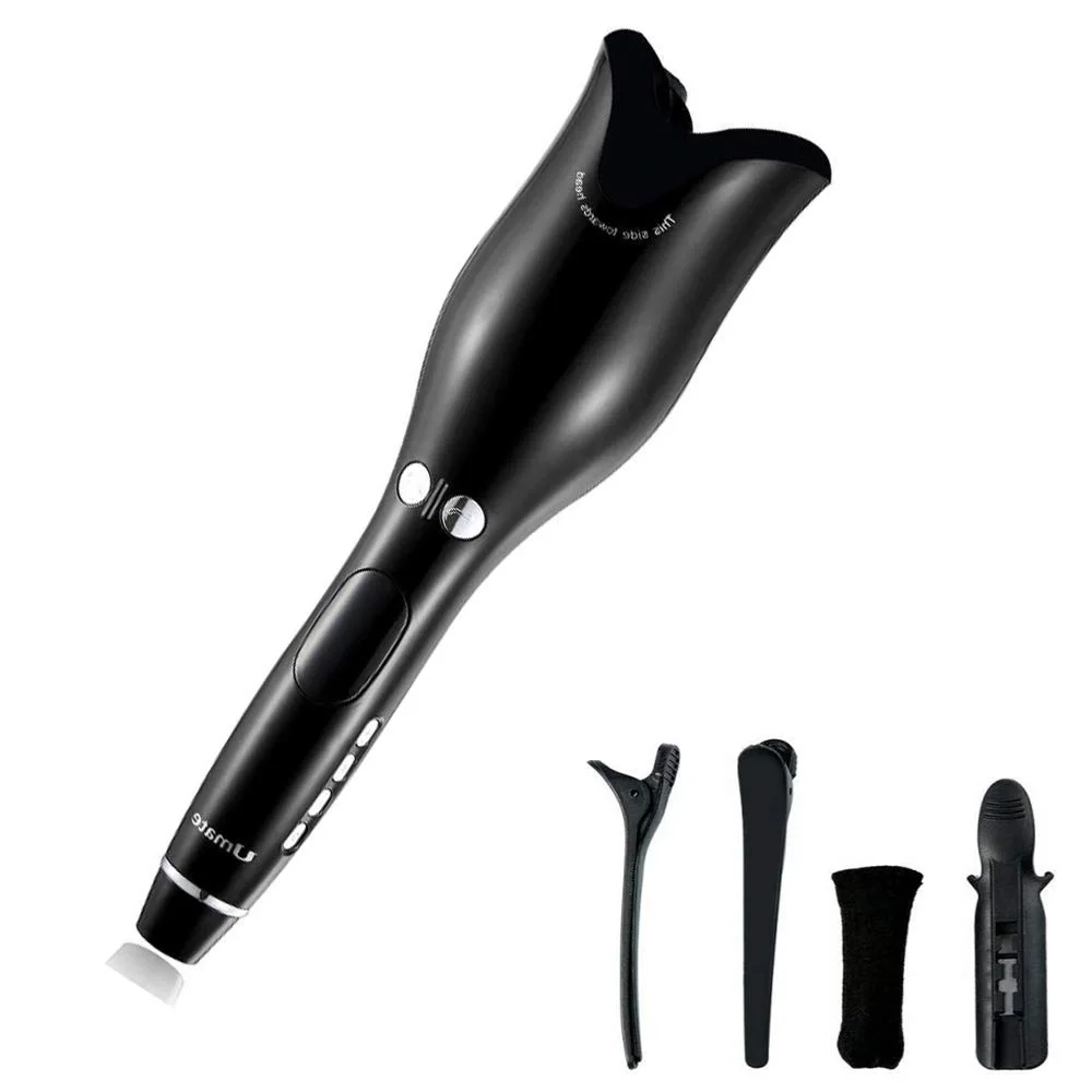 Hair Curler Multi-Function LCD Automatic Spin & N Curl 1 Inch Iron Curling Air Wand Styling Salon Tool Tourmaline Ceramic Heater
Hair Curler Multi-Function LCD Automatic Spin & N Curl 1 Inch Iron Curling Air Wand Styling Salon Tool Tourmaline Ceramic Heater