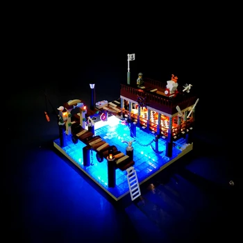 Only led kits for Fish House Pier Small Particle 3D Street View Building Blocks (NOT Include The Model)
Only led kits for Fish House Pier Small Particle 3D Street View Building Blocks (NOT Include The Model)