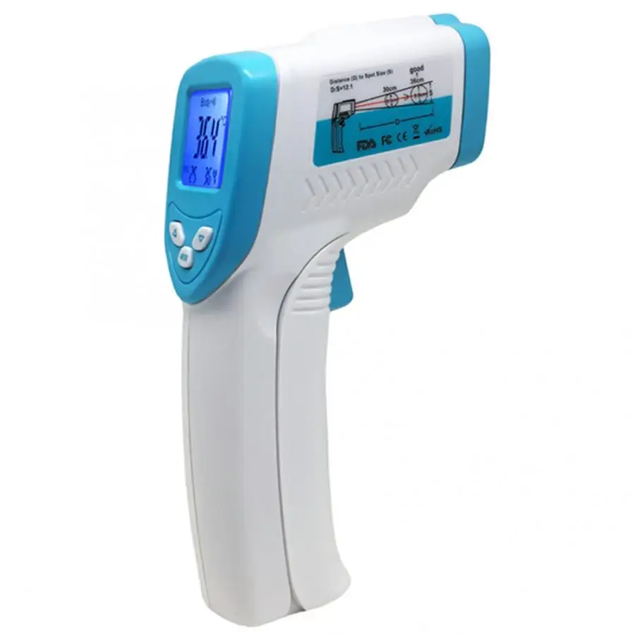 Infrared Non-contact Thermometer Muti-fuction Digital Termometer Infrared Forehead Body Thermometer Gun for Kids Baby Adult
Infrared Non-contact Thermometer Muti-fuction Digital Termometer Infrared Forehead Body Thermometer Gun for Kids Baby Adult