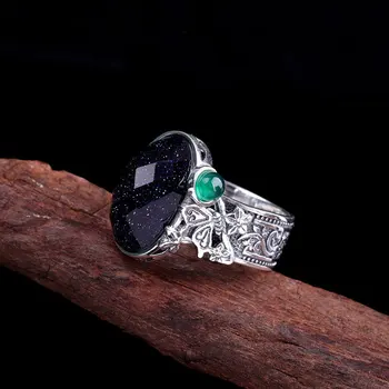 2019 Real New Women Anel Feminino Character Items S925 Pure Ornaments Delicate Woman Cut Open Sand Ring Restoring Ancient Ways
2019 Real New Women Anel Feminino Character Items S925 Pure Ornaments Delicate Woman Cut Open Sand Ring Restoring Ancient Ways
