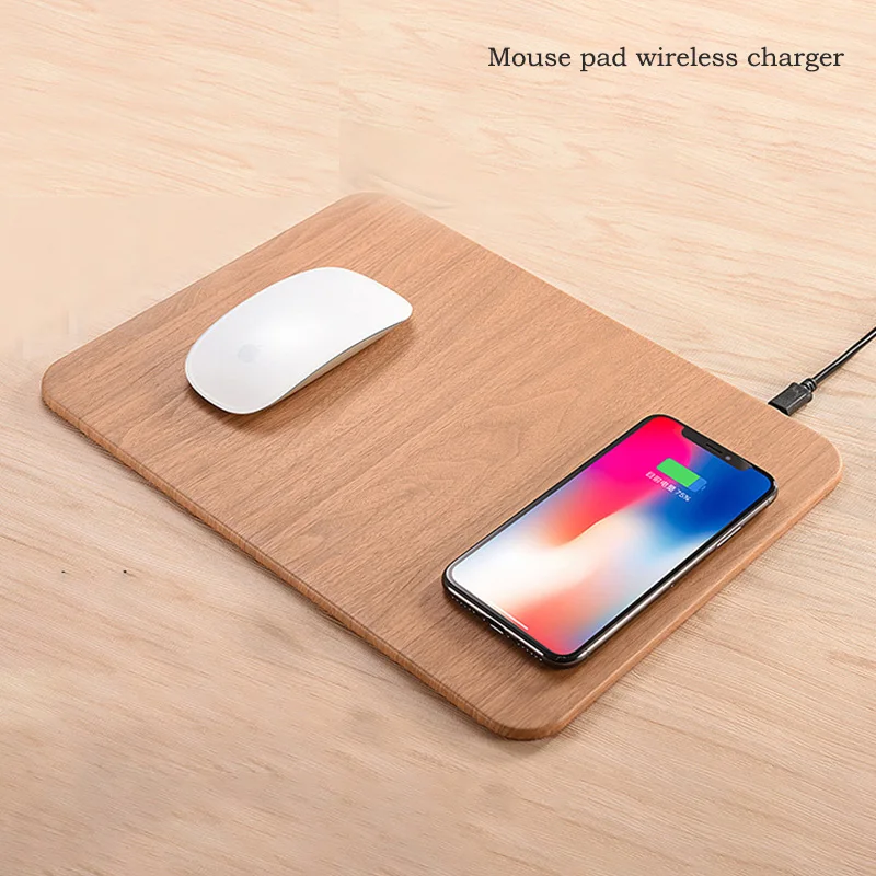 2 in1 Wood Grain Mousepad Wireless Charging QI 10W Fast Charging Mouse Pad Mat For iPhone X/XS Max For Xiaomi Samsung S8 S9 S7
2 in1 Wood Grain Mousepad Wireless Charging QI 10W Fast Charging Mouse Pad Mat For iPhone X/XS Max For Xiaomi Samsung S8 S9 S7