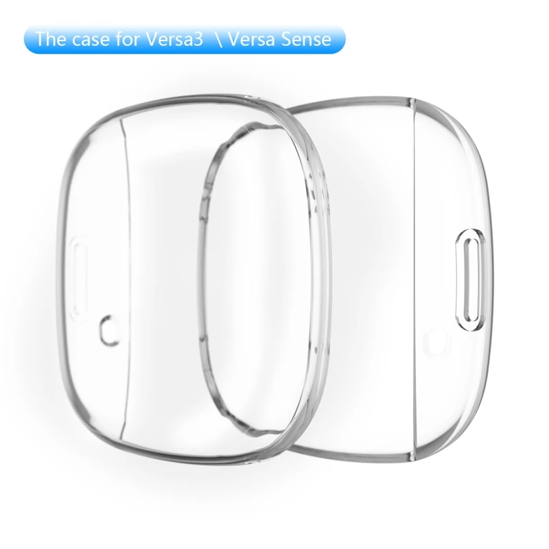 2020 New Protective Tpu Case For Fitbit- Versa 3/Sense Watch Screen Protector Waterproof Anti Shock Absorber 
2020 New Protective Tpu Case For Fitbit- Versa 3/Sense Watch Screen Protector Waterproof Anti Shock Absorber