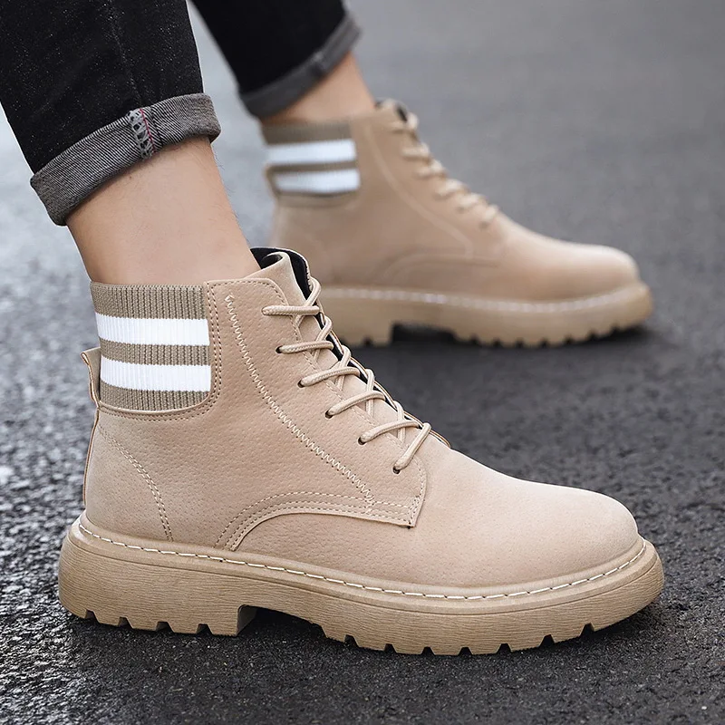 Autumn And Winter New Style 2019 MEN'S SHOES England Retro Workwear Martin Boots Hight-top Fashion Versatile Male STUDENT'S Boot
Autumn And Winter New Style 2019 MEN'S SHOES England Retro Workwear Martin Boots Hight-top Fashion Versatile Male STUDENT'S Boot