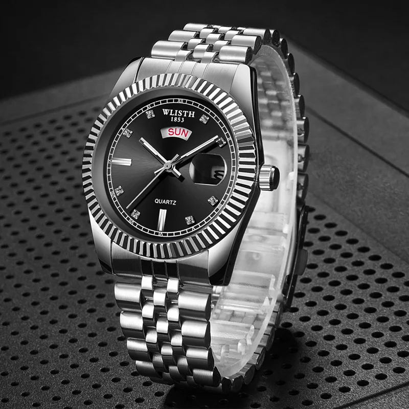 Watches Mens 2020 WLISTH Top Brand Luxury Fashion Week Date Male Sport Waterproof Staniless Steel Quartz Clock Relogio Masculino
Watches Mens 2020 WLISTH Top Brand Luxury Fashion Week Date Male Sport Waterproof Staniless Steel Quartz Clock Relogio Masculino