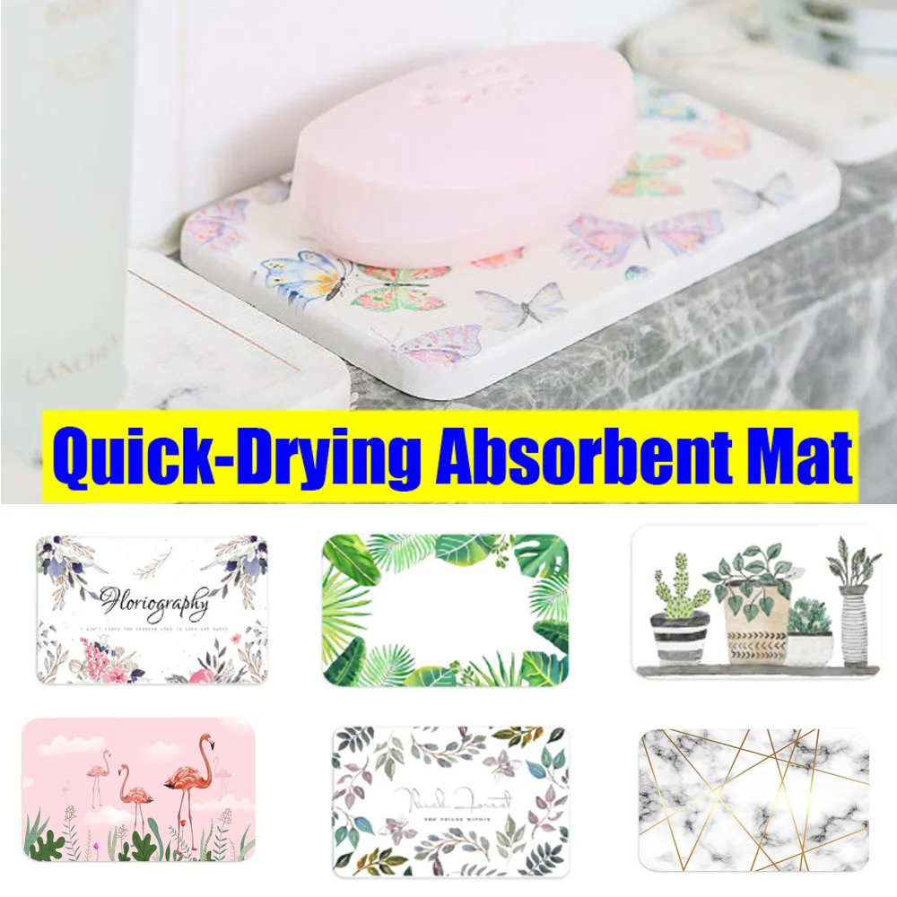 Rectangle Natural Diatom Mud Quick-Drying Absorbent Mat Home Moisture-proof Wash Table Soap Desk Cup Kitchen Bowl Pad Coaster
Rectangle Natural Diatom Mud Quick-Drying Absorbent Mat Home Moisture-proof Wash Table Soap Desk Cup Kitchen Bowl Pad Coaster