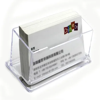 Business Card Holder Practical Cuboid Desktop Display Box Transparent Office Accessories Acrylic Simple 10.3cm*4.3cm*4.2cm
Business Card Holder Practical Cuboid Desktop Display Box Transparent Office Accessories Acrylic Simple 10.3cm*4.3cm*4.2cm