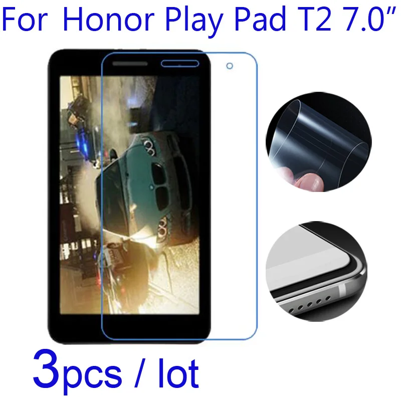 3pcs/lot Soft Clear/Matte/Nano Anti-Explosion Protective Films for Huawei Honor Play Pad T2 7 7.0inch Tablet Screen Protectors
3pcs/lot Soft Clear/Matte/Nano Anti-Explosion Protective Films for Huawei Honor Play Pad T2 7 7.0inch Tablet Screen Protectors