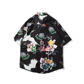 High Quality Men's Casual Shirts Leisure Design flower bird Men's Social Shirts Cotton Short Sleeve Men's Hawaiian Dress Shirts
High Quality Men's Casual Shirts Leisure Design flower bird Men's Social Shirts Cotton Short Sleeve Men's Hawaiian Dress Shirts