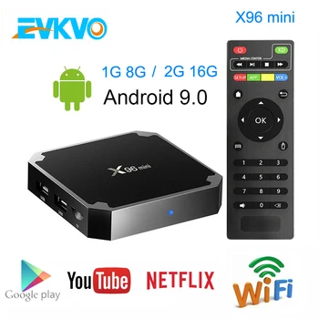X96 mini TV BOX Android 9.0 Smart TV Box 2GB 16GB / 1GB 8GB Amlogic S905W Quad Core 2.4GHz WiFi Set Top Box X96mini
X96 mini TV BOX Android 9.0 Smart TV Box 2GB 16GB / 1GB 8GB Amlogic S905W Quad Core 2.4GHz WiFi Set Top Box X96mini